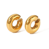 18k gold plated earrings