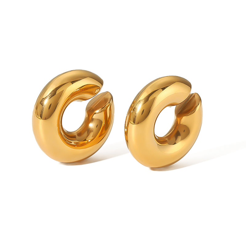 18k gold plated earrings