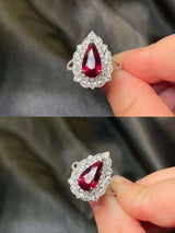 Natural gemstone rings Customizable