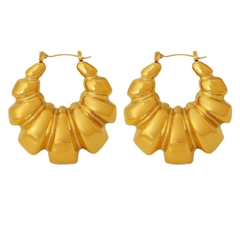 18k gold plated earrings
