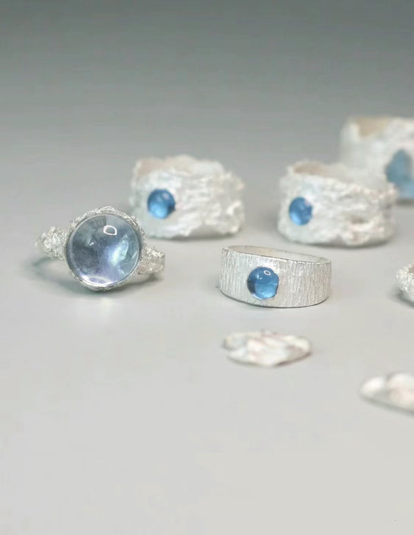 Natural gemstones can be customized