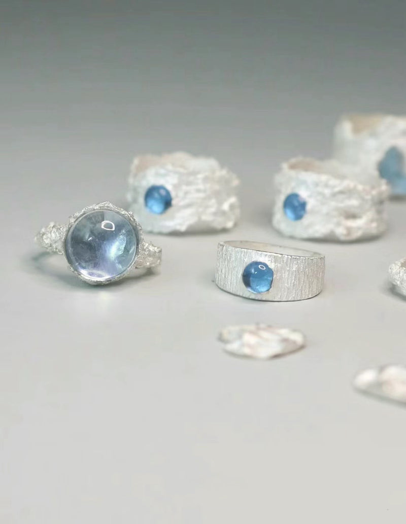 Natural gemstones can be customized