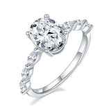 2CT Moissanite Ring For Queen And Princess Customizable Exclusive Name