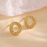 18k gold plated earrings